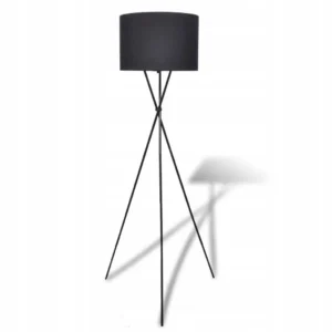 Lampa podłogowa VidaXL Lampy podłogowe E27 60 W czarny