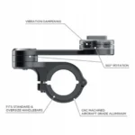 Uchwyt na telefon SP CONNECT Spc+ Moto Mount Pro Czarny 4