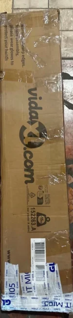 vidaXL Donica Kość słoniowa 160 x 40 x 75 cm Stal doniczka ogrodowa 7
