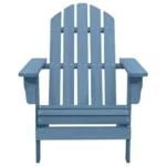 VIDAXL FOTEL OGRODOWY ADIRONDACK NIEBIESKI LITE DREWNO JODŁOWE 12