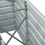 VidaXL Doniczka metal szary, donica, galwanizowana stal 240 cm x 40 x 77 cm 4