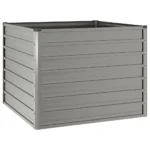 Doniczka metal szary VidaXL 100 cm x 100 x 77 cm 3