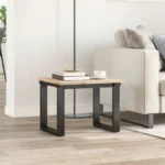 VidaXL Blat stołu 50 x 50 x 1,7 cm kwadratowy z litego drewna sosnowego 4