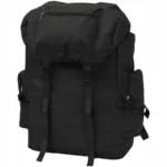 VidaXL Plecak wojskowy 61-80 L czarny