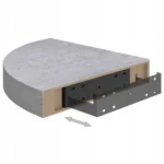 VidaXL Półka płyta MDF 25 x 25 cm odcienie szarości 6