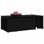 Stolik VidaXL prostokątny 50 x 150 x 35cm czarny 8