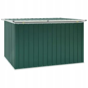 Skrzynia ogrodowa metal 1250 l zielony