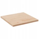 VidaXL Blat stołu 50 x 50 x 1,7 cm kwadratowy z litego drewna sosnowego