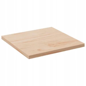 VidaXL Blat stołu 50 x 50 x 1,7 cm kwadratowy z litego drewna sosnowego