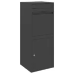 Skrzynka na przesyłki Czarny 41 x 38 x 103 cm Stal 11