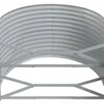 VidaXL Podwyższona Grządka Ogródkowa Stal Ocynkowana 175x100x68 cm Szara 5