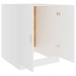 Szafka na pralkę VidaXL biała 71x71,5x91,5 cm pełne drzwi OPIS 5