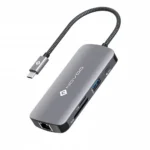 NOVOO R8 PRO HUB USB-C ADAPTER RODZIELACZ 8W1 HDMI ETHERNET SD MICRO SD 4K 2