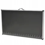 Składany stół do tapetowania, MDF i alumnium, 200x60x78 cm OPIS 4