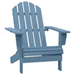VIDAXL FOTEL OGRODOWY ADIRONDACK NIEBIESKI LITE DREWNO JODŁOWE 7
