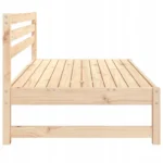 Sofa środkowa do ogrodu, 120x80 cm, lite drewno sosnowe 3