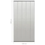 VidaXL Moskitiera do drzwi 120 cm x 240 7