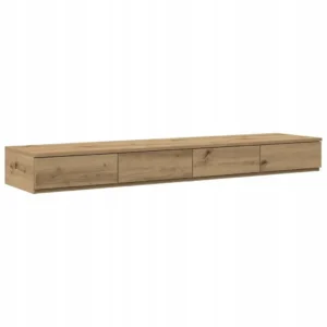 Szuflady do łóżka z szufladą dąb artisan 150 x 36.5 x 16.5 cm