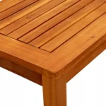 vidaXL Ogrodowy stolik kawowy, 50x35x36 cm, lite drewno akacjowe 4