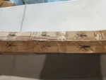 Parasol klasyczny VidaXL beżowy 299 x 240 cm 9