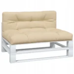 Poduszka VidaXL 120 x 80 x 12 beżowy 3