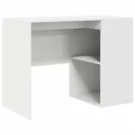 VidaXL Biurko z półką Biały 102 x 50 x 75 cm Materiał drewnopochodny