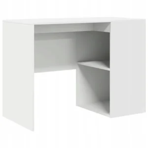 VidaXL Biurko z półką Biały 102 x 50 x 75 cm Materiał drewnopochodny