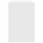 VidaXL Biurko z półką Biały 102 x 50 x 75 cm Materiał drewnopochodny 6