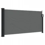 vidaXL Markiza boczna rozkładana antracytowa zwijana 100x300 cm 2