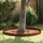 vidaXL Obrzeże ogrodowe Rusty 450 x 20 cm Stal nierdzewna 3