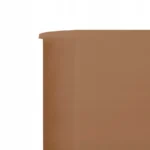 vidaXL Parawan 5-skrzydłowy z tkaniny, 600x160 cm, kolor taupe 5
