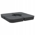 VidaXL Podstawa do parasola, 4-cz., 100 kg, PP 2