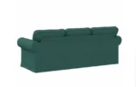 VidaXL Sofa, kanapa Ciemna zieleń 215 x 82 x 80 cm tkanina 6