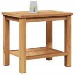 vidaXL Stolik kawowy Brązowy 50 x 35 x 45 cm Lite drewno teakowe OPIS! 3