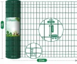 Amagabeli 1M X 25M Spawana siatka ochro z tworzywa sztucznego dla zwierząt 3