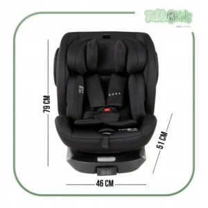 FableKids - 360° i-Size Fotelik samochodowy dla dziecka NORA | ISOFIX i 2