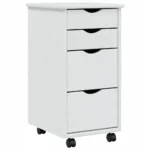 Komoda VidaXL 34 x 39 x 65,5cm biały białe