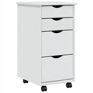 Komoda VidaXL 34 x 39 x 65,5cm biały białe