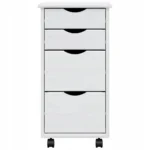 Komoda VidaXL 34 x 39 x 65,5cm biały białe 4