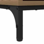 Komoda z szufladami VidaXL 33 x 79,5 x 82cm Dąb brązowy 10