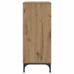 Komoda z szufladami VidaXL 33 x 79,5 x 82cm Dąb brązowy 7