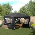 vidaXL Namiot imprezowy, Pawilon ogrodowy, 3 x 4 m, antracytowy 9