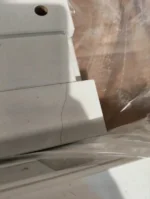 Kojec dla psa, biały, 64,5x80x71 cm, materiał drewnopochodny OPIS! 14