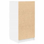 Komoda z szufladami VidaXL 37,5 x 35 x 99cm biały 8