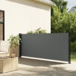 Markiza boczna VidaXL antracytowa 120x300 cm poliester 2
