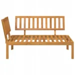 Narożna sofa ogrodowa z deseczek, lite drewno akacjowe 3