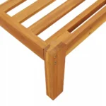 Narożna sofa ogrodowa z deseczek, lite drewno akacjowe 7