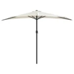 Parasol klasyczny VidaXL beżowy 300 x 223 cm 13