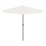 Parasol klasyczny VidaXL beżowy 300 x 223 cm