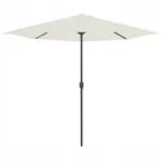 Parasol klasyczny VidaXL beżowy 300 x 223 cm 3